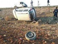 Tekeri Kopan Araç Otomobille Çarpıştı: 4 Yaralı