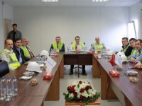Enerji Bakanı Dönmez Türk Akım Alım Terminalini Ziyaret Etti