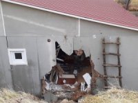 Dağdan Kopan Devasa Kaya Evi Deldi, İçeri Girdi