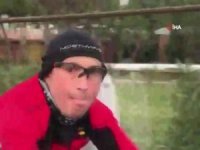 Genç Kızın Bisiklet Sürücüsü Tarafından Saldırıya Uğradığı Anlar Kamerada
