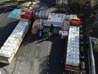 250 Ton Sahte Ve Kaçak İçki Emniyetin Bahçesinde Sergilendi