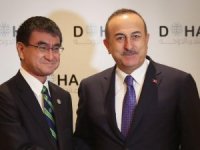 Bakan Çavuşoğlu, Japonya Savunma Bakanı Kono İle Görüştü
