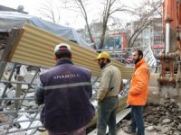 Çöken Binadan Son Anda Kurtulan İşçiler Korku Dolu Anları Anlattı
