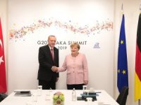 Cumhurbaşkanı Erdoğan, Merkel İle Görüştü