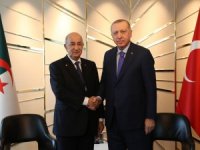 Cumhurbaşkanı Erdoğan, Cezayirli Mevkidaşı Tebbun İle Görüştü