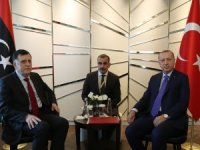 Cumhurbaşkanı Erdoğan, Libya Başbakanı Sarrac’ı Kabul Etti