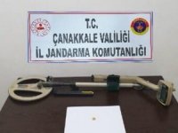 Tarihi Eser Arayan Şahıs Dedektörle Yakalandı
