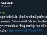 Bursasporlu Futbolculardan Kampanyaya Destek