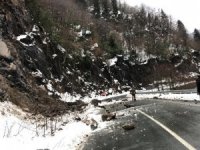 Rize’de Heyelan