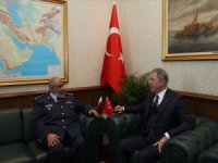 Bakan Akar, Katar Genelkurmay Başkanı’nı Kabul Etti