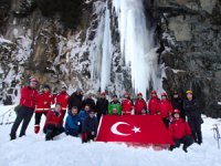 Rize'de Gönüllü Arama Kurtarma Ekibine Çığ Eğitimi Verildi