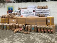 Kargo Nakliye Kamyonunda 3 Ton Kaçak Tütün Ele Geçirildi