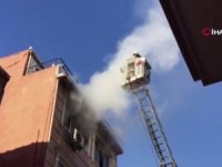 Fatih’te Butik Otelde Yangın Paniği