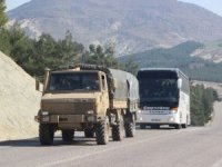 Suriye Sınırına Askeri Sevkıyat