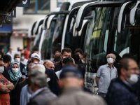 Çay Üreticileriyle 65 Yaş ve Üstü Vatandaşlar, İstanbul'dan Ayrılmaya Başladı