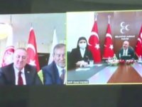 Mhp’de Partiler Arası Bayramlaşma Video Konferansla Yapıldı