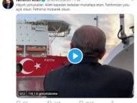 Fahrettin Altun, Fatih Sondaj Gemisinin Uğurladığı Anları Paylaştı