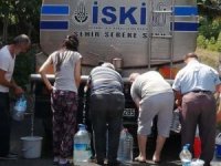Su Sorunu Yaşanan Şile’de Vatandaşların Bidonlu Su Kuyruğu