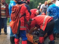 Trabzon’da Mahsur Kalan 24 Kişi Kurtarıldı