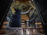 Ayasofya’da Hazırlıklar Başladı