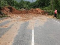 Giresun’da Sağanak Yağış Heyelanlara Neden Oldu