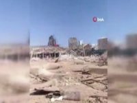 Patlama Sonrası Beyrut Limanı’na Ait Yeni Görüntüler Ortaya Çıktı