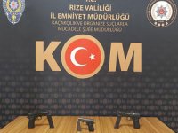 Rize’de 3 Adet El Yapımı Tabanca Ele Geçirildi