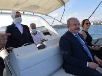 Tbmm Başkanı Şentop İle Pab Başkanı Baron Tekne Turuna Çıktı