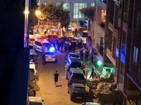 Küçükçekmece’de Pompalıyla Metruk Bina Önünde Uyuşturucu İsyanı