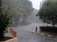 Antalya’da Dolu Yağışı