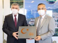 PTT'nin 180. Kuruluş Yıl Dönümünde Vali Çeber'e Ziyaret
