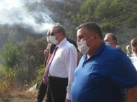 Mersin’deki Yangında Ev Ve Seralar Da Zarar Gördü