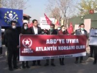 Türk Gemisine Korsan Baskın Almanya Büyükelçiliği Önünde Protesto Edildi