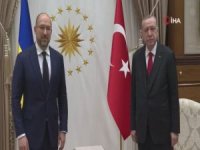 Cumhurbaşkanı Erdoğan, Ukrayna Başbakanı’nı Kabul Etti