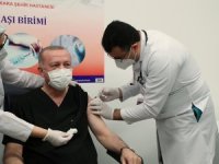 Cumhurbaşkanı Erdoğan Koronavirüs Aşısı Oldu