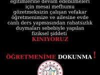 Öğretmen Ve Ailesine ’Canlı Ders Yaparken Ses Oluyor’ Saldırısı