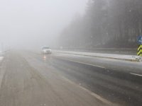 Bolu Dağı’nda Kar Yağışı Ve Yoğun Sis Etkili Oluyor