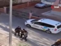 Komşuların Taşlı Sopalı Kavgası Cep Telefonu Kamerasında
