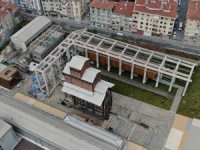 Kadıköy’de Restore Edilen Tarihi Hasanpaşa Gazhanesinin Son Hali Havadan Görüntülendi
