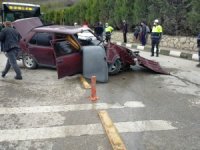 Alkollü Sürücü Ticari Araca Çarptı: 5 Yaralı