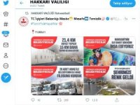 İçişleri Bakanlığından "Hakkari’de Terör Yok, Hayat Var" Paylaşımı