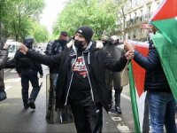Paris’te Filistin’e Destek Gösterisi