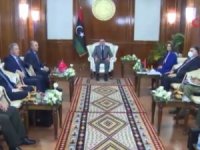 Türk Üst Düzey Heyeti, Libya Başbakanı Dibeybe İle Görüştü