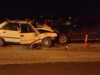 Tekirdağ’da 2 Araç Kafa Kafaya Çarpıştı: 1 Ölü, 3 Yaralı