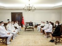Bakan Soylu, Sahil Güvenlik Komutanlığı Heyetini Makamında Ağırladı