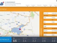 Van’da 3.5 Büyüklüğünde Deprem