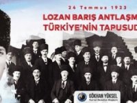 Kartal Belediye Başkanı Yüksel: “Lozan, Cumhuriyetimizin Kuruluş Belgesidir”