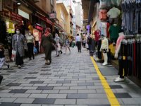 Rize Belediyesinden Kaldırım İşgaline Karşı Sarı Çizgi