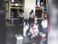 Sabiha Gökçen Havalimanında “Perdeleme” Yöntemiyle Hırsızlık Kamerada
