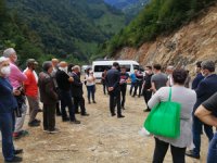 İ̇kizdere’de Taş Ocağı Bölgesinde Bilirkişi İncelemesi Yapıldı